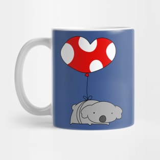 Heart Balloon Koala Mug